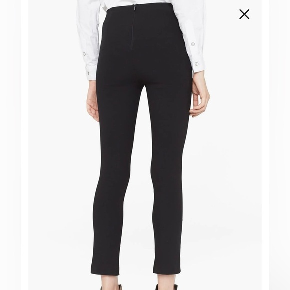 rag & bone Pants - Rag & Bone Charcoal Ribbed Knit